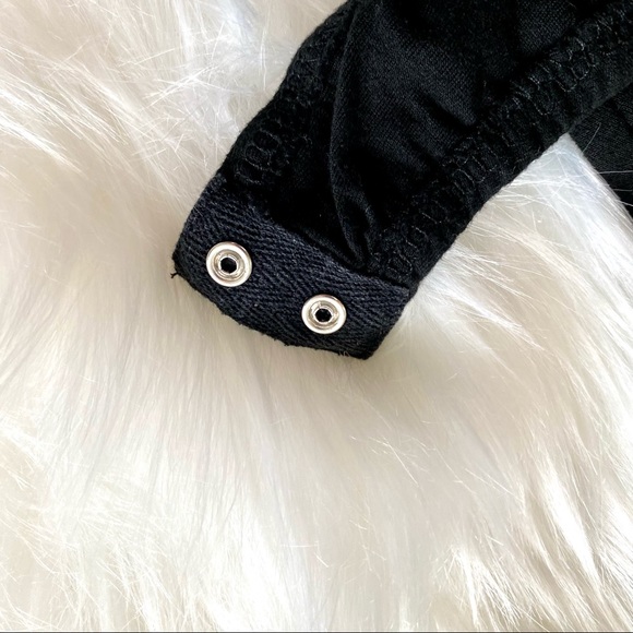 Lulu’s Size S One Shoulder Satin Ribbon Bodysuit - Picture 7 of 9